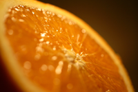 an orange